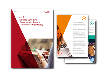 How To Increase Candidate Engagement Rates In Your Sourcing Strategy white paper